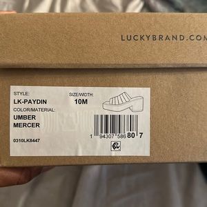 Lucky Brand sandals